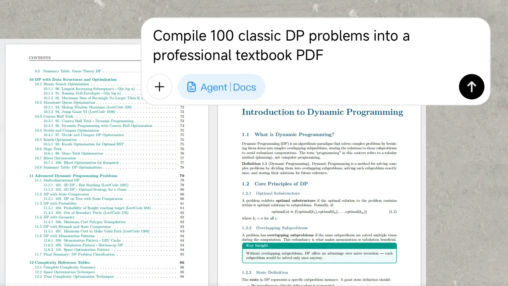 AI for documents creating long Word and PDF files efficiently