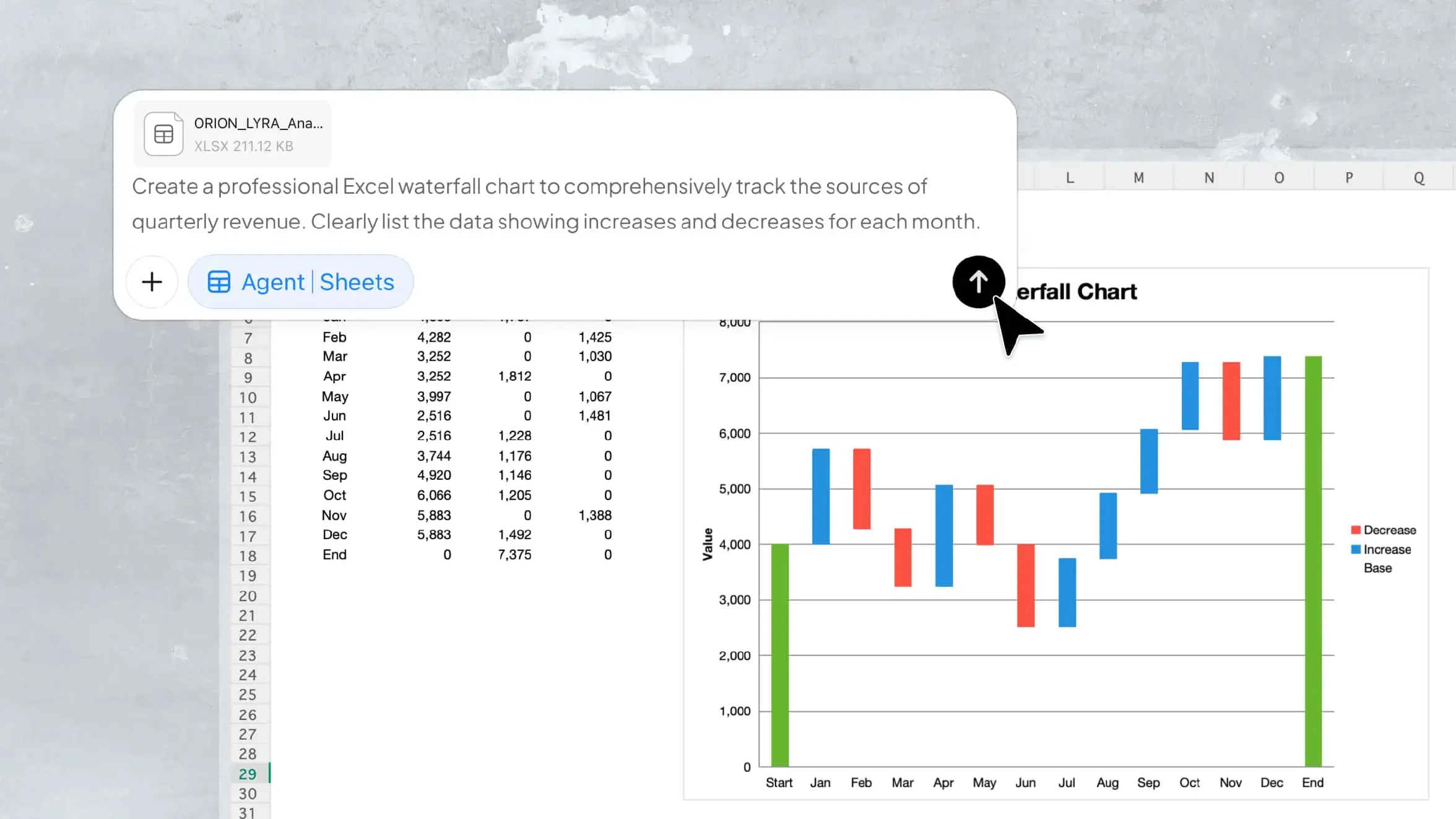 How to Create Excel Waterfall Charts Step by Step