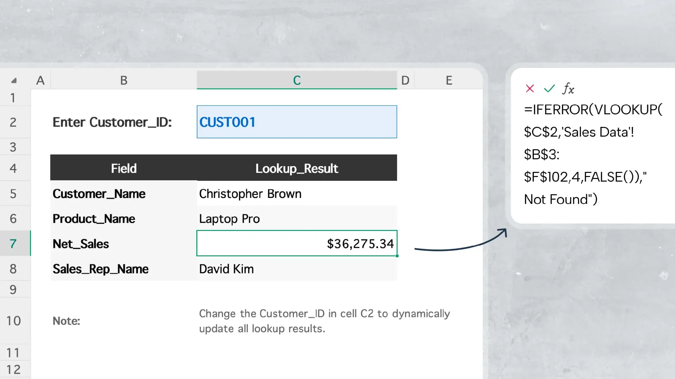 Cách dùng VLOOKUP trong Excel: Hướng dẫn từng bước