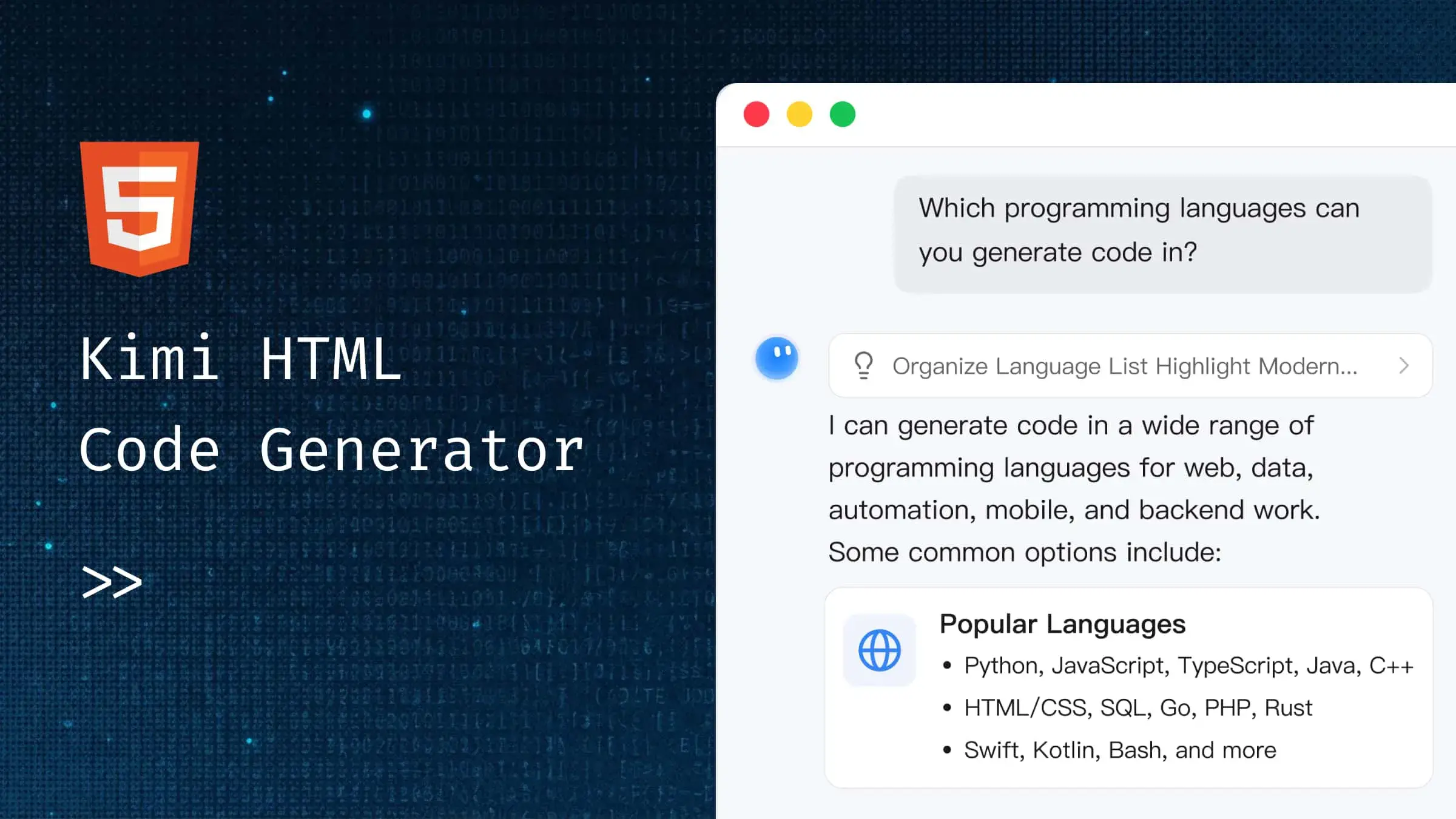 AI HTML Code Generator for Productive Interface Building