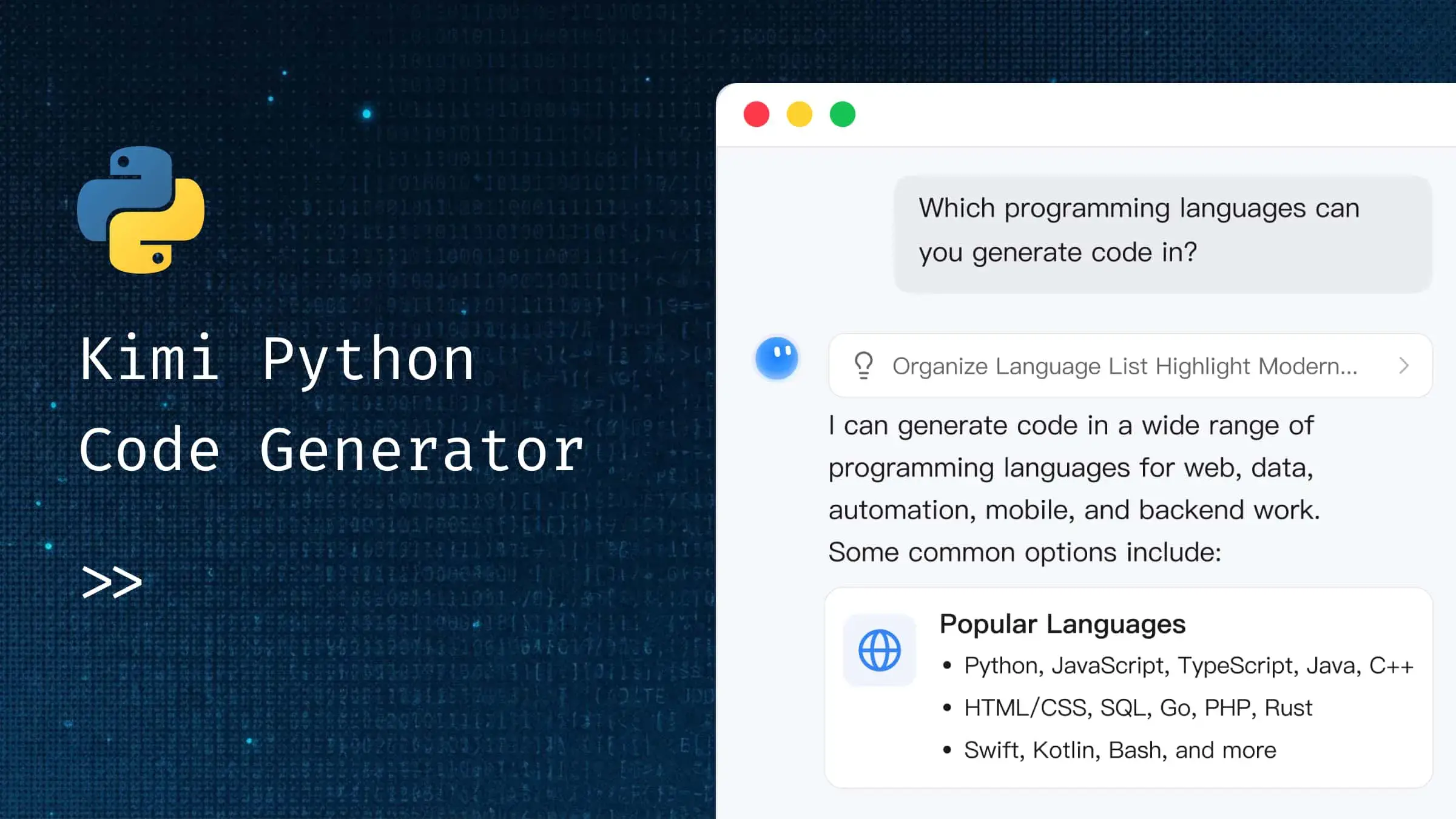 AI Python Code Generator for Faster Software Development