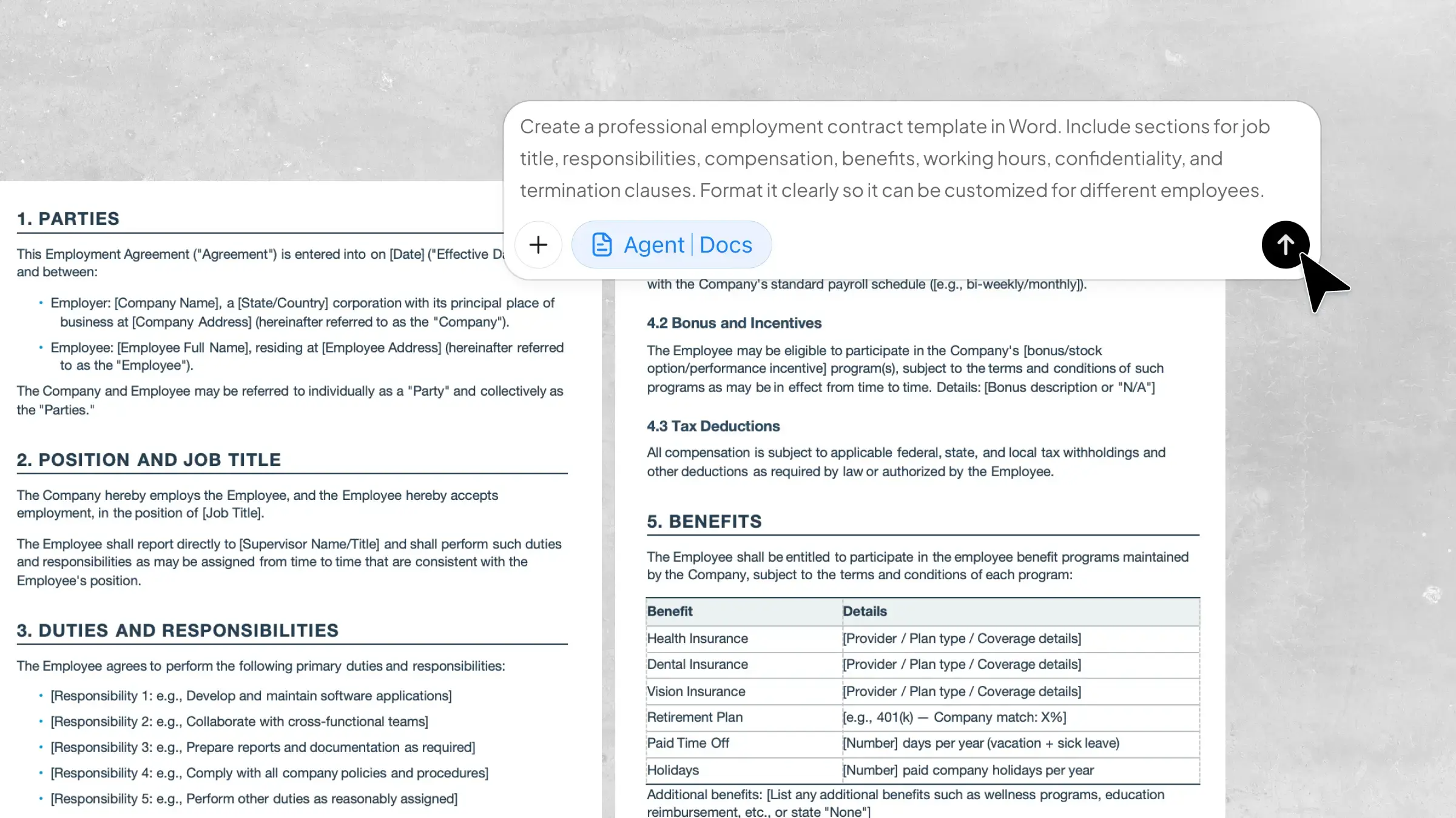 AI Document Generator: Reports, Resumes & Whitepapers