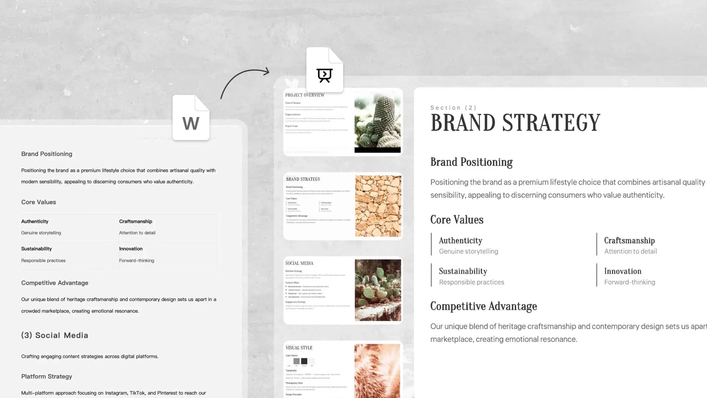 Word to PPT AI Converter: Quickly Convert Documents to Slides