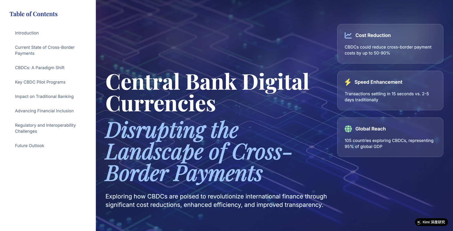 CBDC Payment Network Report