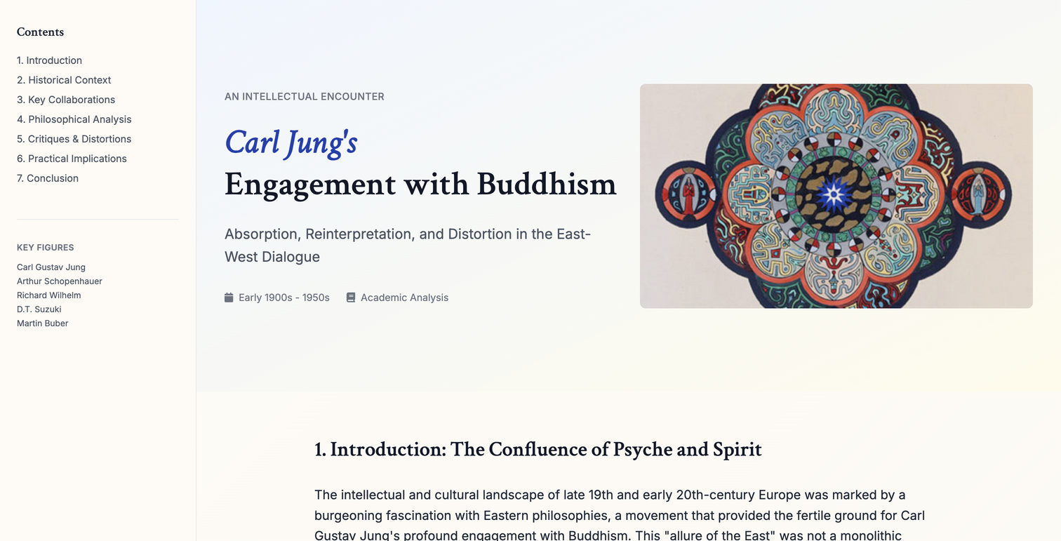 Jung and Buddhism Research