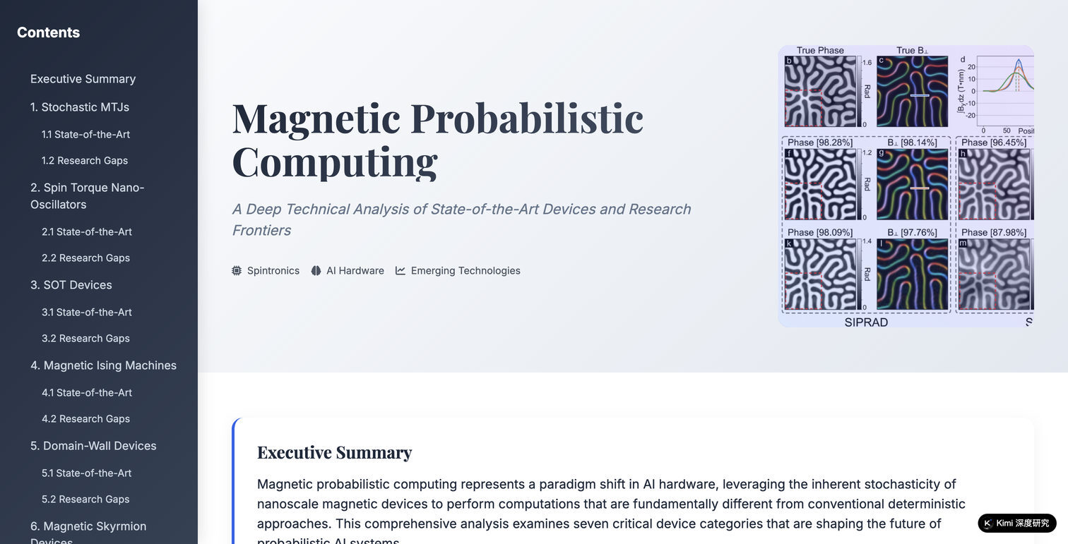 Stochastic Magnetic Device Report