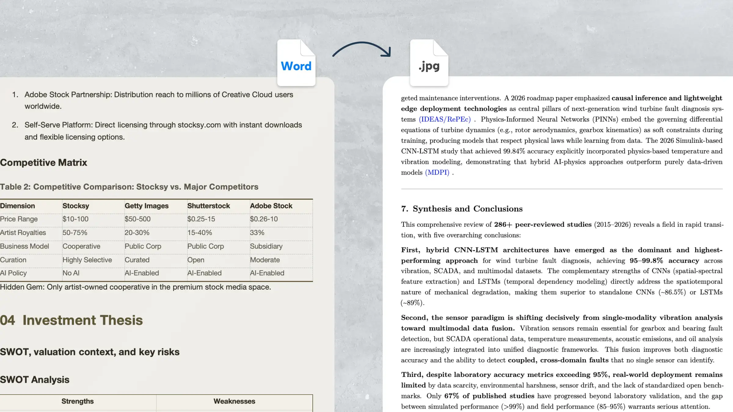 Convert Word to JPG with iLovePDF and an Alternative