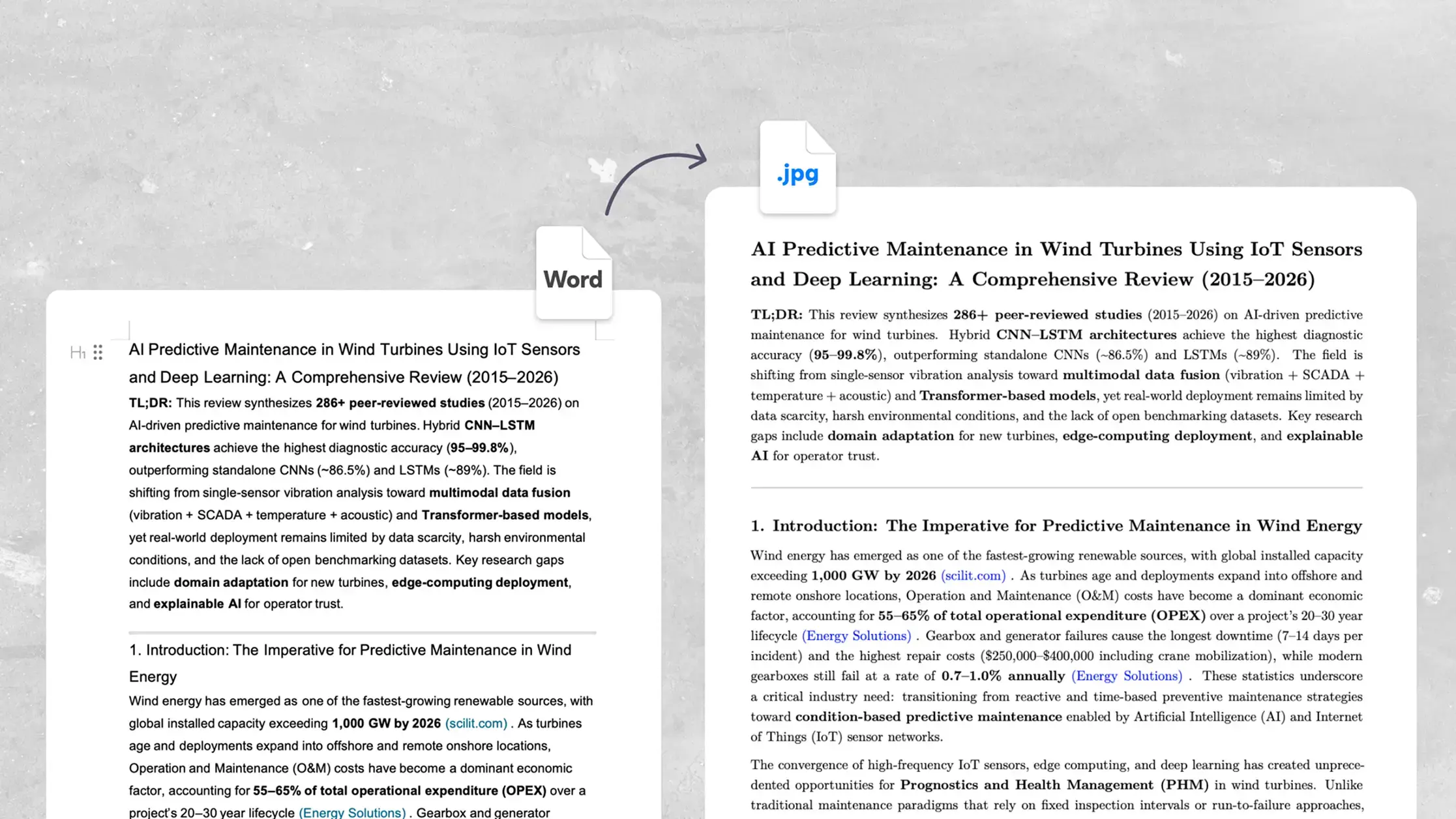 Word to JPG Converter: Turn Documents into Images