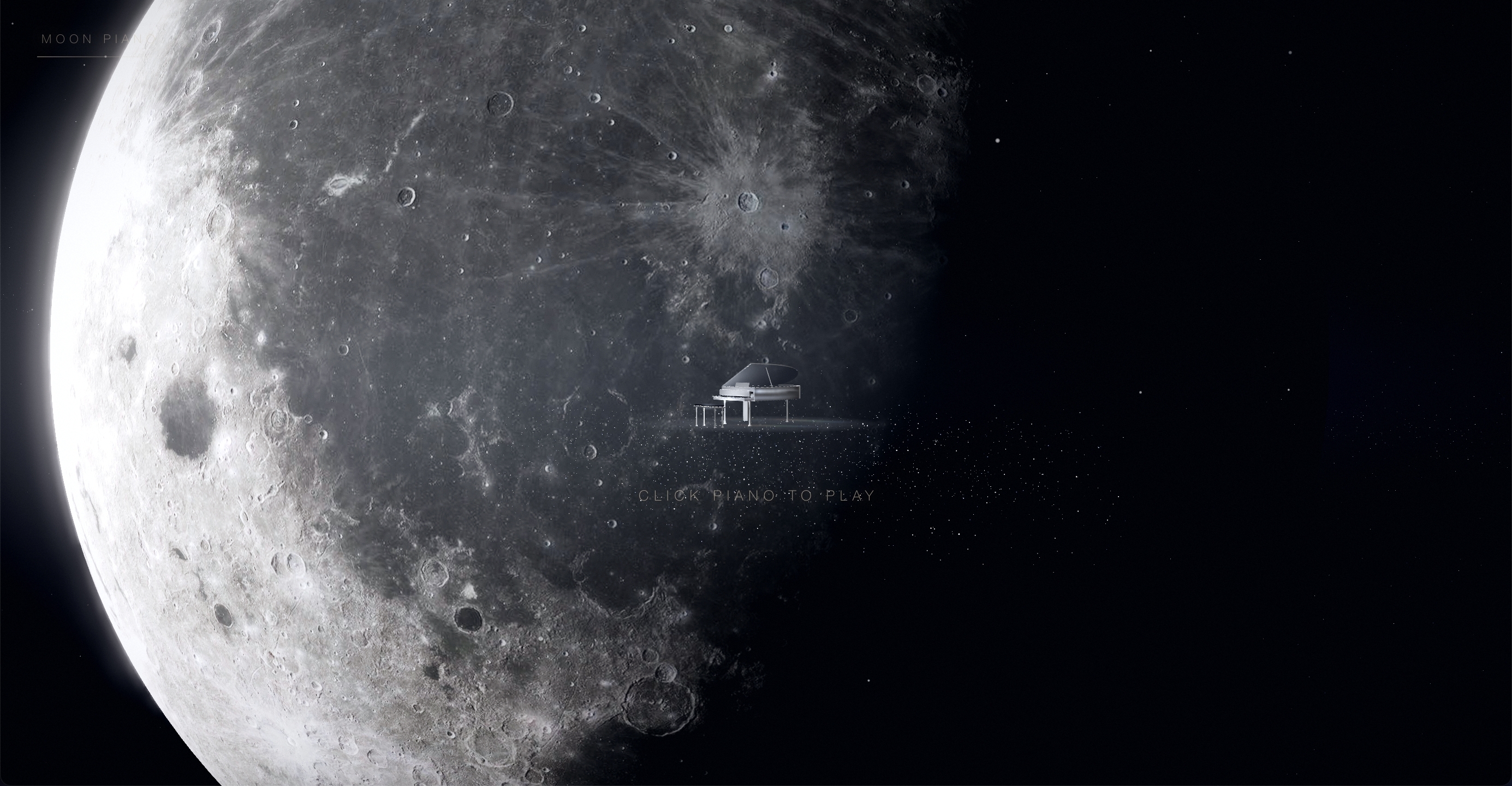 Piano on the Moon
