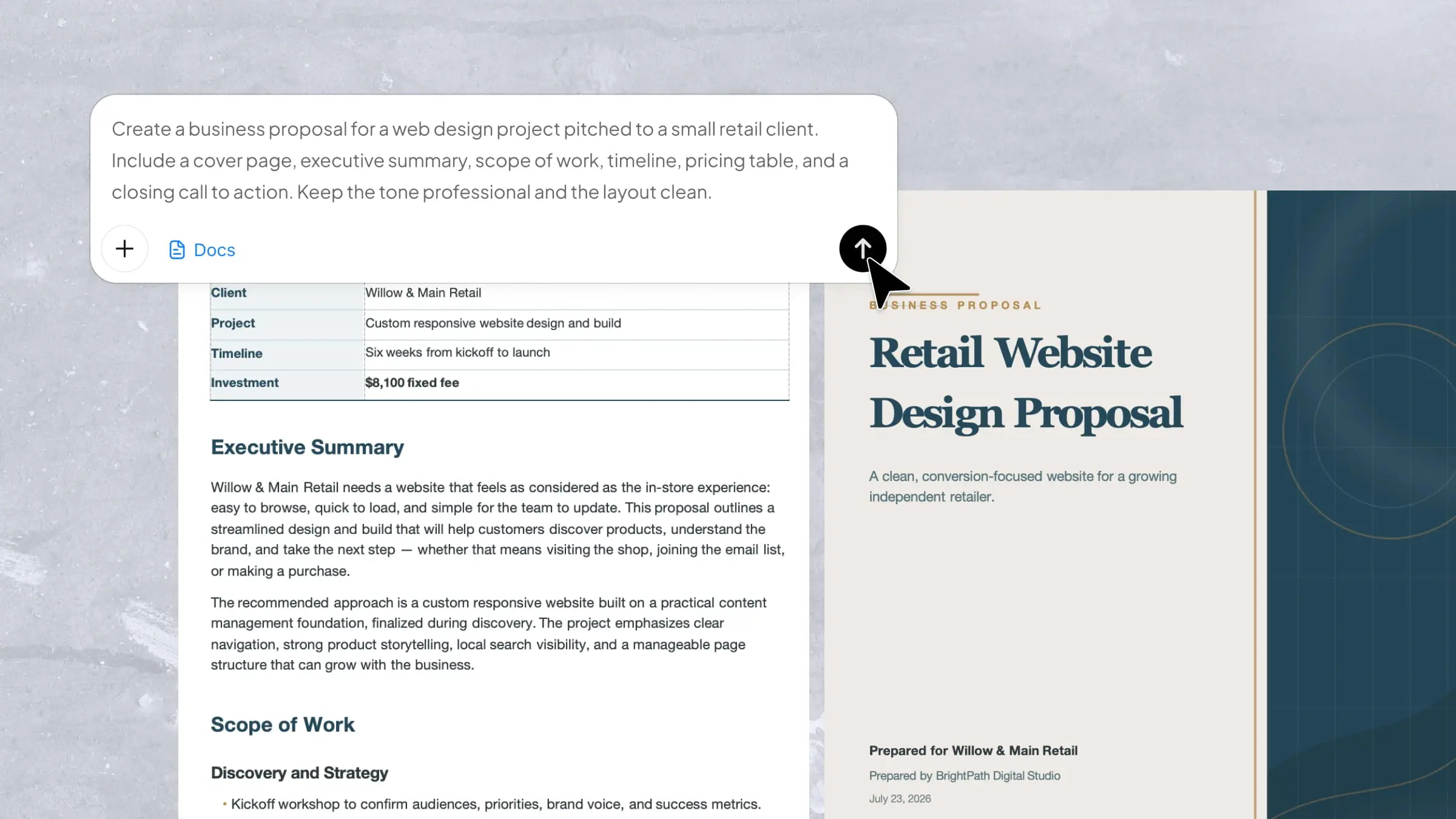 Online Word Document Creator: Create Docs with Kimi