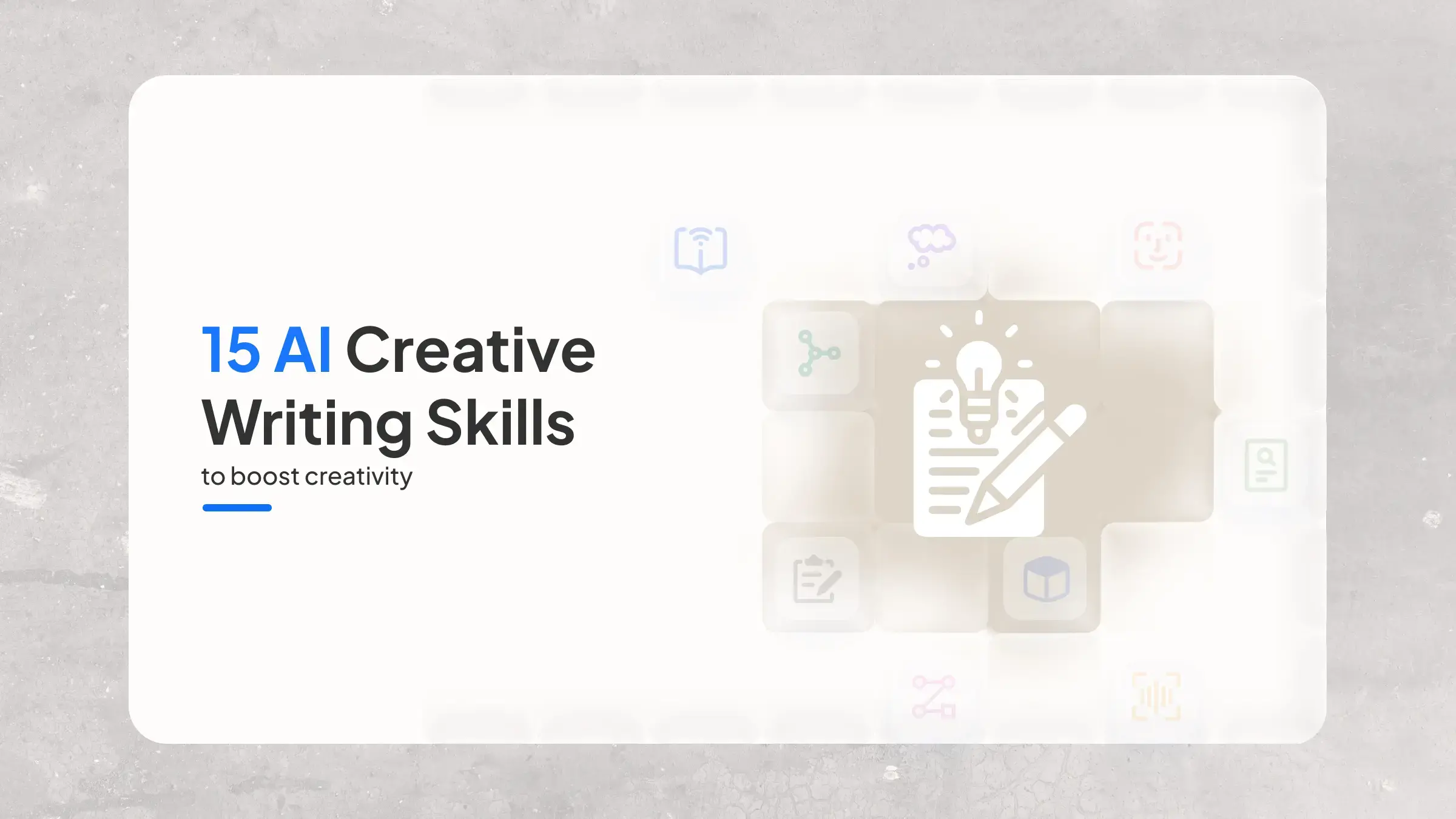 AI Creative Writing Skills to Boost Creativity