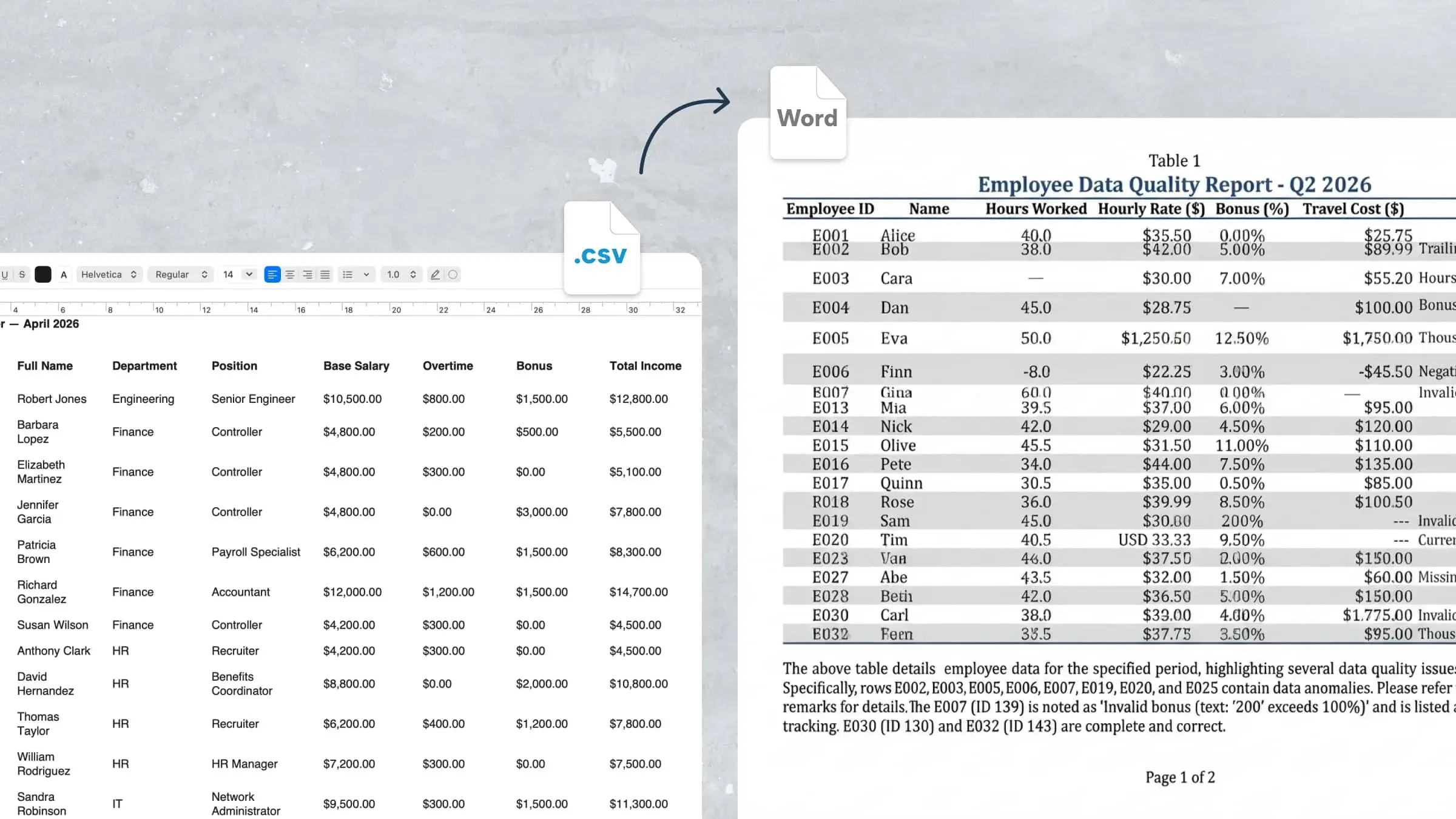Convert CSV to Word: 3 Easy Methods for Accurate Results